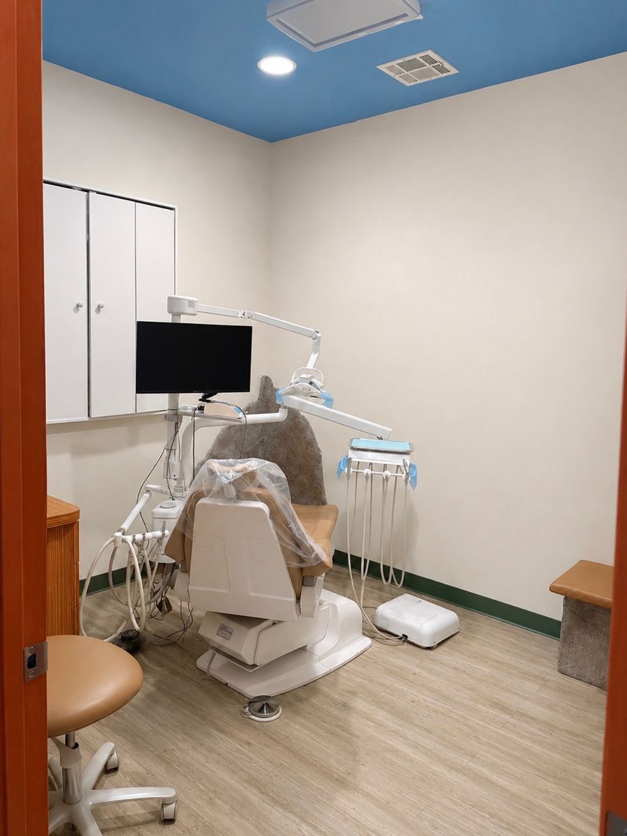 Modern dental treatment room at the Palmdale office